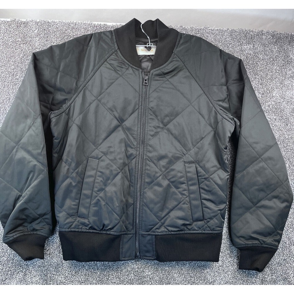 Artizia Golden By Tna Thermal Jacket Women XS Quilted Bomber Zip Up Black
